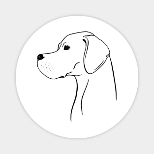 English Pointer (Black and White) Magnet